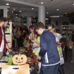 teens growing YA horror booth