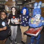 costume contest winners pose with Khellie B
