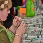teen painting mini figure