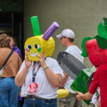 teens in homemade fruit masks