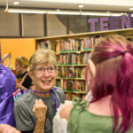 GCPL volunteer at Harry Potter booth