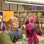 GCPL volunteer at Harry Potter booth