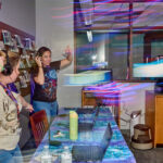 GCPL librarians dance along as DJs for silent disco