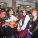 library staff dressed up & smiling
