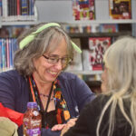 Fairborn librarian Karen Tracy Jeffers smiling